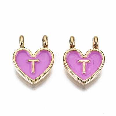 Alloy Enamel Charms LS-ENAM-T012-02T-RS-1