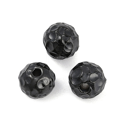 Textured 316 Surgical Stainless Steel Beads STAS-M106-01E-EB-1
