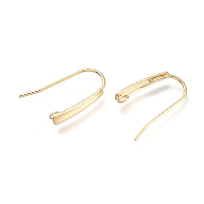 304 Stainless Steel Earring Hooks X-STAS-K211-02G-1