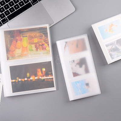 Mini Plastic Photo Albums DIY-WH0162-92-1