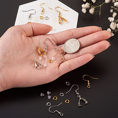 304 Stainless Steel Earring Hooks STAS-TA0004-59-1