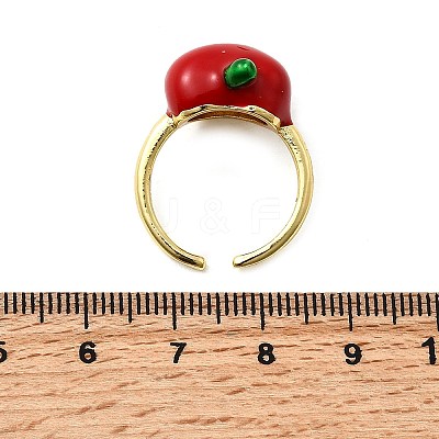 Brass Adjustable Cuff Rings LS-RJEW-C143-01C-G-1