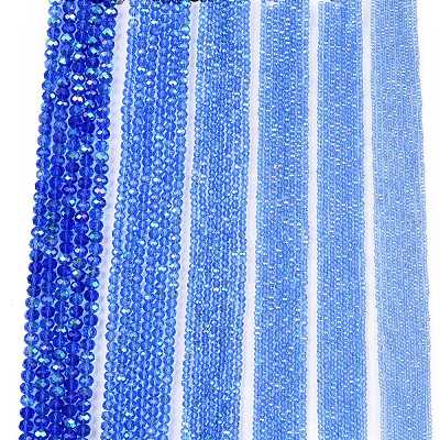 Electroplate Glass Beads Strands LS-EGLA-A044-T2mm-L14-1