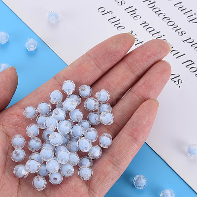 Transparent Acrylic Beads TACR-S152-17A-SS2113-1
