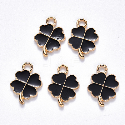 Alloy Enamel Pendants X-ENAM-S121-050A-1
