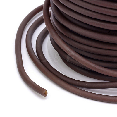 Hollow Pipe PVC Tubular Synthetic Rubber Cord RCOR-R007-3mm-15-1