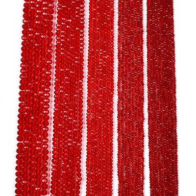 Glass Beads Strands EGLA-A044-T6mm-D01-1