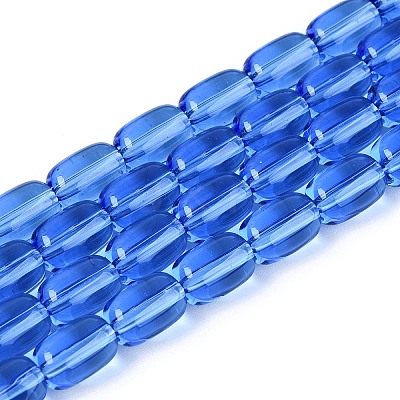Transparent Glass Beads Strands GLAA-T028-14T-A03-1