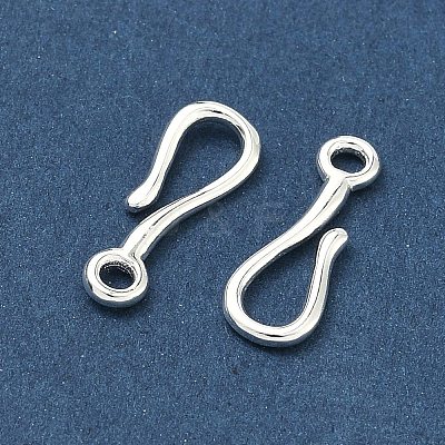 925 Sterling Silver Hook Clasps STER-A050-09A-S-1