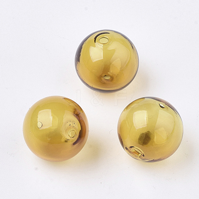Handmade Blown Glass Beads BLOW-T001-32B-02-1