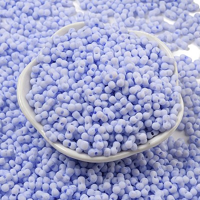 Macaron Color Opaque Frosted Glass Seed Beads X1-SEED-K009-12B-12-1