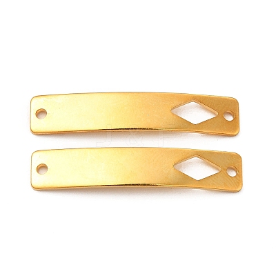 201 Stainless Steel Connector Charms STAS-D244-32G-B-1