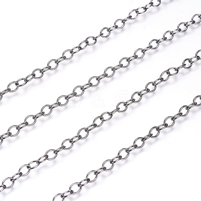 Brass Cable Chains CHC024Y-B-1