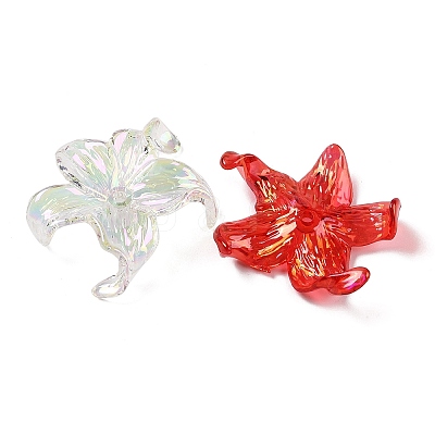 Transparent Acrylic Beads X-MACR-K358-06B-1