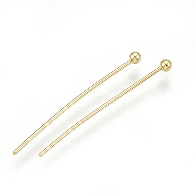 Brass Ball Head Pins X-KK-S348-208-1