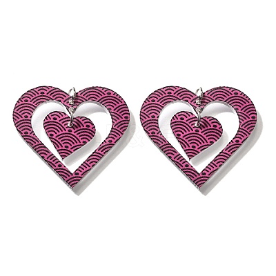 Printed Acrylic Pendants FIND-B045-05-1
