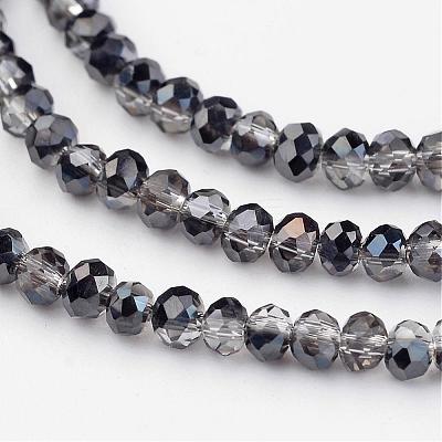 Electroplate Glass Bead Strands EGLA-G014-2mm-HP-D05-1