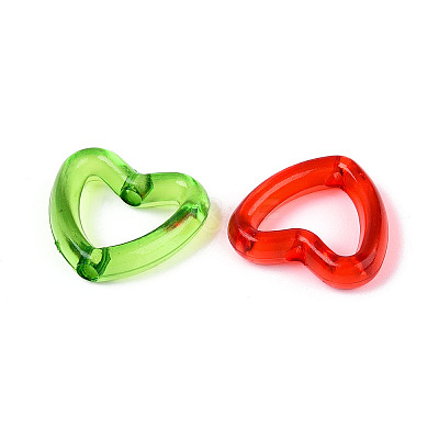 Transparent Acrylic Bead Frames TACR-T015-017-1