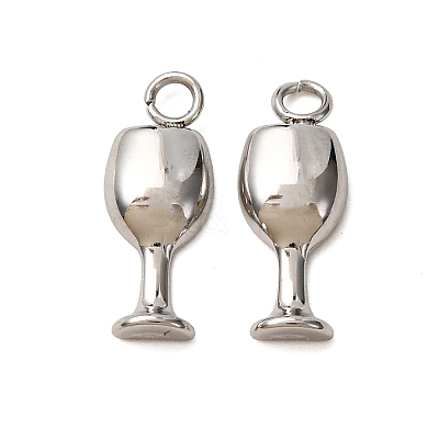 304 Stainless Steel Charms STAS-Z167-02P-08-1