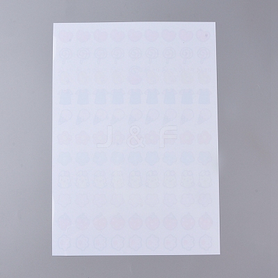 Plastic Heat Shrink Film Paper DIY-TAC0007-12-1
