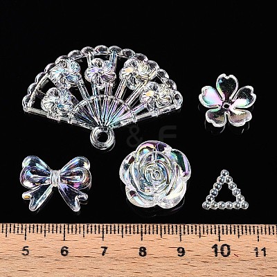 Transparent Acrylic Beads OACR-N137-73G-1