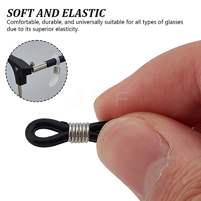 320Pcs 8 Styles Silicone EyeGlass Holders FIND-AR0006-52-1