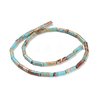 Natural Imperial Jasper Beads Strands G-E508-04D-1