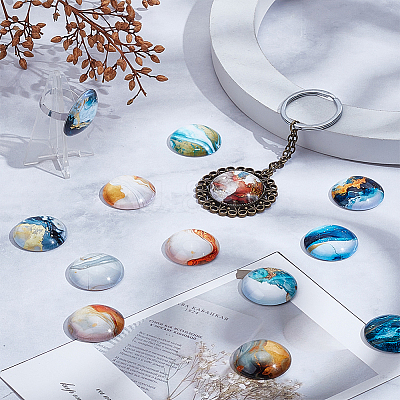 Glass Cabochons FIND-PH0022-89B-1