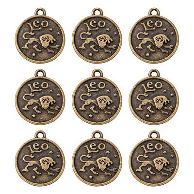Tibetan Style Alloy Pendants PALLOY-E196-AB-NF-1