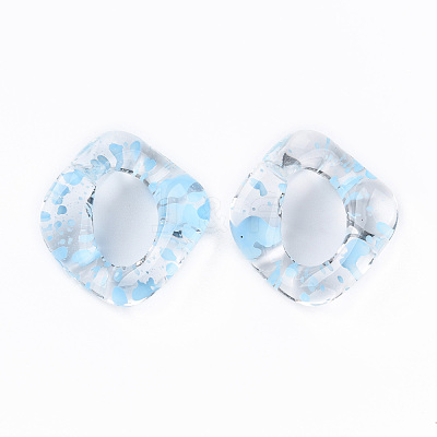 Transparent Acrylic Linking Rings OACR-N009-016A-08-1