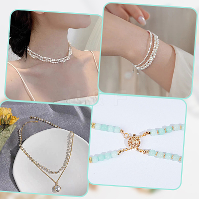 6Pcs 6 Styles Brass Box Clasps KK-NB0003-36-1