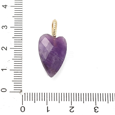 Natural Amethyst Pendants G-C290-01C-1