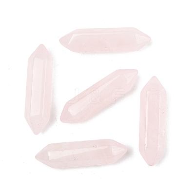 5Pcs Natural Rose Quartz Healing Stones G-FS0005-83D-1