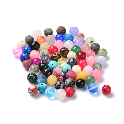 Natural & Synthetic Gemstone Beads G-XCP0006-22-1
