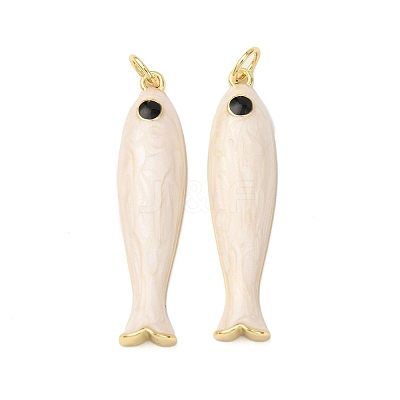 Brass Pendants KK-D019-29C-03G-1