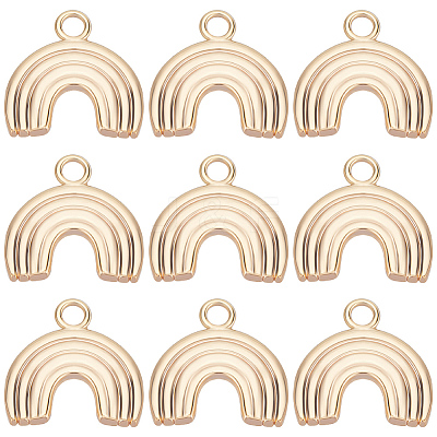 10Pcs Brass Charms KK-BBC0011-25-1