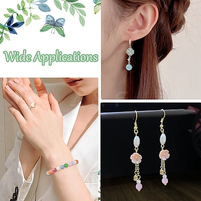 100Pcs 11 Colors Resin Imitation Cat Eye Beads FIND-CJ0003-15-1