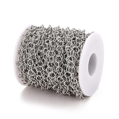 Tarnish Resistant 304 Stainless Steel Rolo Chains CHS-F011-08D-P-1