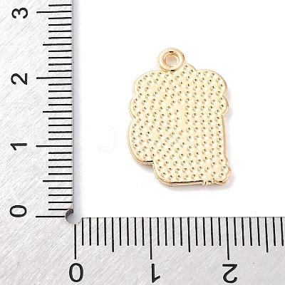 Saint Patrick's Day Alloy Enamel Pendants FIND-M060-24A-G01-1