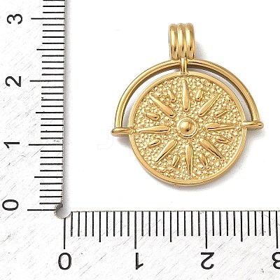 304 Stainless Steel Pendants STAS-K322-20B-G-1