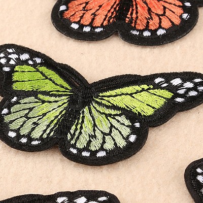 Computerized Embroidery Cloth Iron on/Sew on Patches DIY-F038-A-M-1