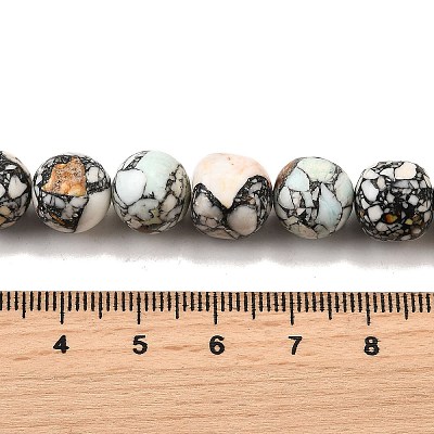 Synthetic Turquoise Beads Strands G-F791-D01-01B-1