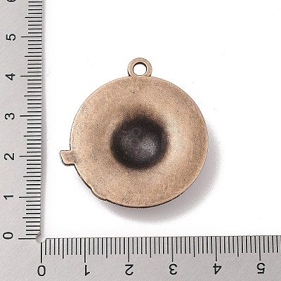 Tibetan style Alloy Pendants FIND-M021-16R-1