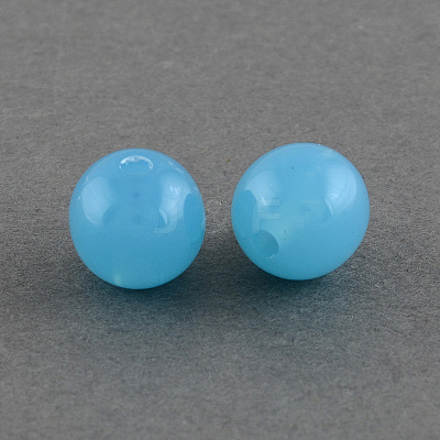 Imitation Jelly Acrylic Beads LS-SACR-R836-8mm-12-1