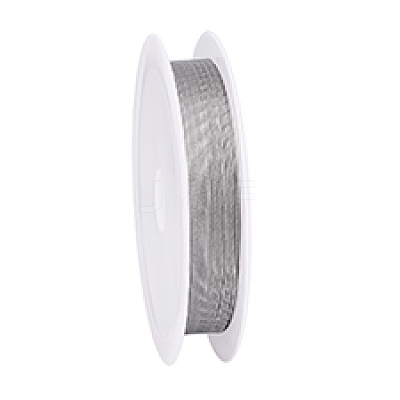 Tiger Tail Wire 304 Stainless Steel Beading Wire TWIR-WH0002-24C-1