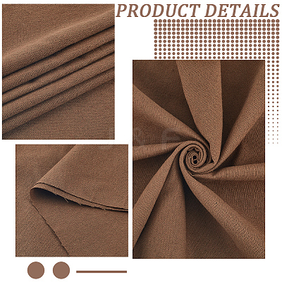 Rectangle Cotton Linen Fabric DIY-WH20001-58F-1