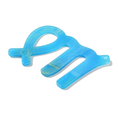 Acrylic Keychain Pendants LS-SACR-S608-04B-01-1
