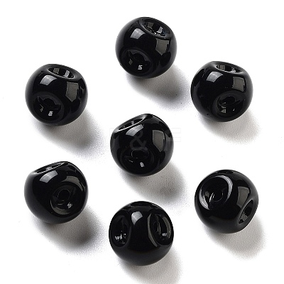 Acrylic Beads X-OACR-U005-08A-1