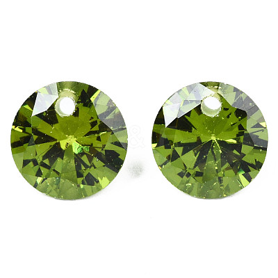 Cubic Zirconia Charms ZIRC-N033-A-03-1