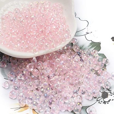 6/0 Inside Colours Fringe Glass Seed Beads X1-SEED-A034-03F-1
